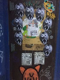 Close up of floral pattern