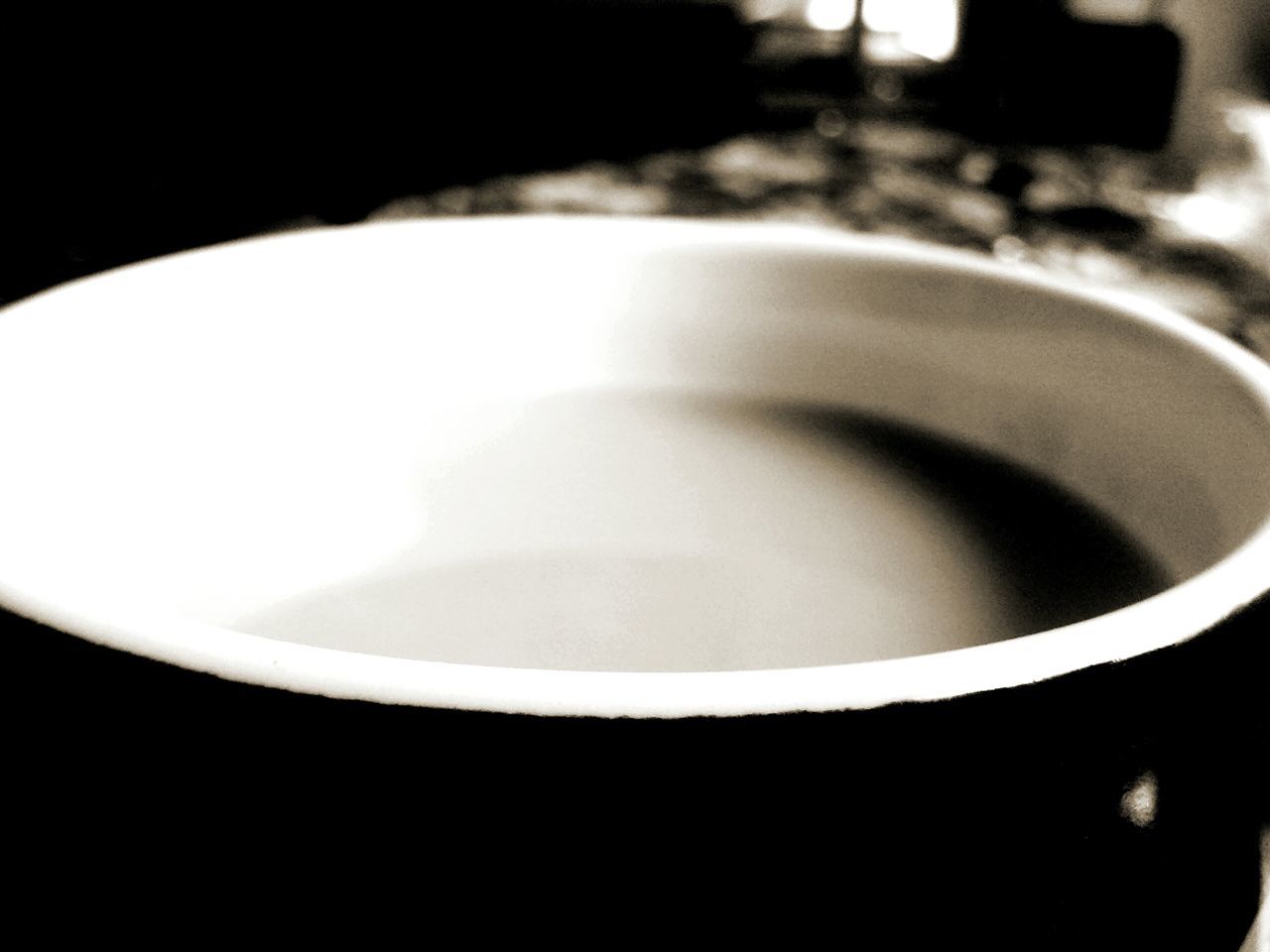 indoors, close-up, coffee cup, coffee - drink, refreshment, drink, still life, cup, food and drink, coffee, focus on foreground, selective focus, saucer, table, white color, freshness, circle, no people, white, single object