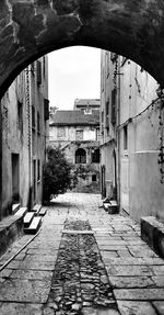 Interior of old building