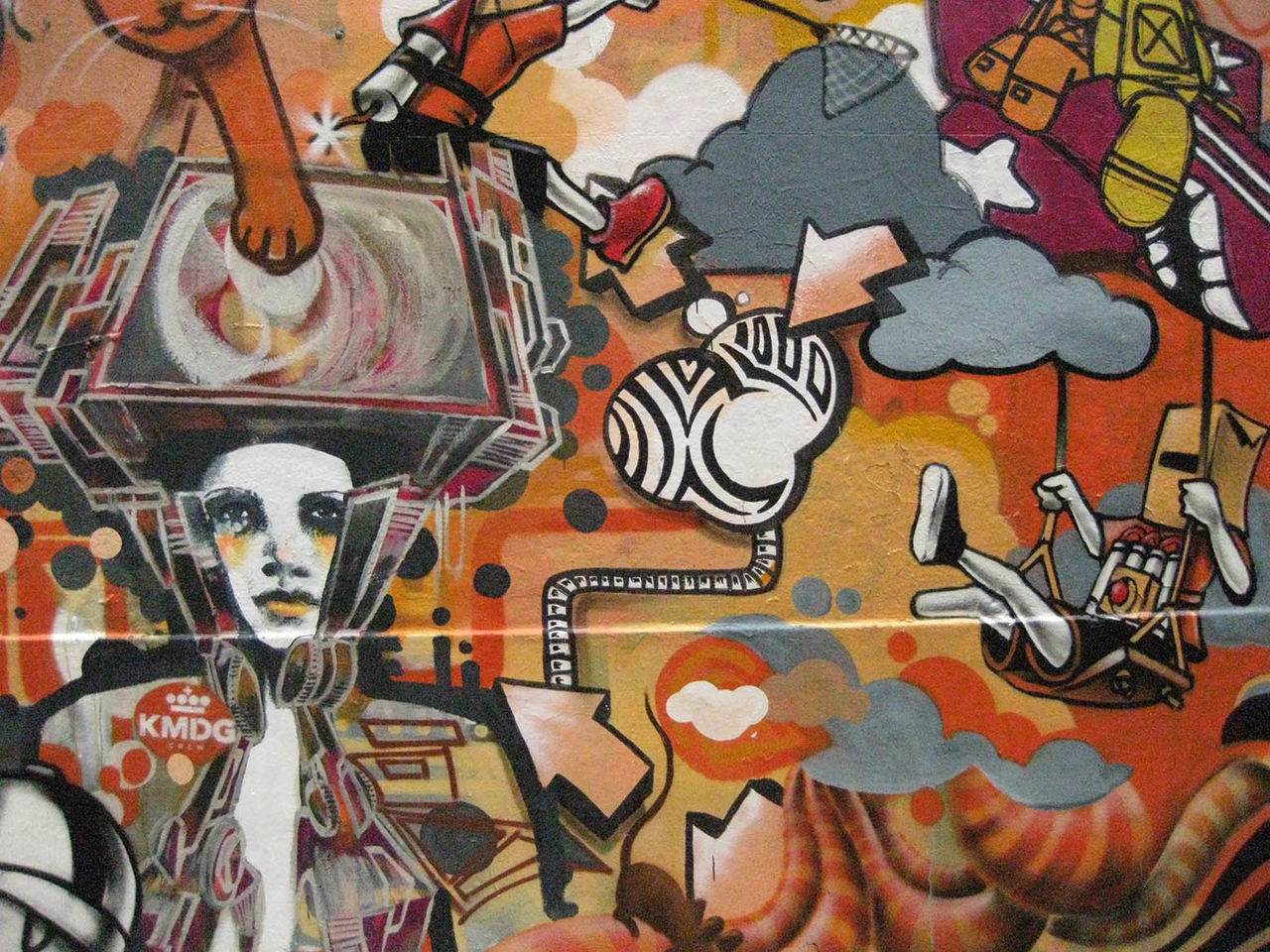 Ottograph, amsterdam, paint, kmdg, graffiti