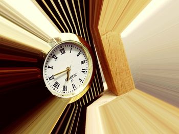 Close-up of clock