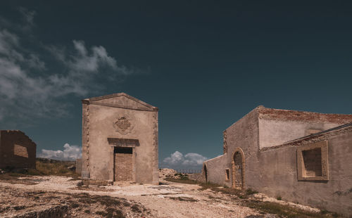 Old building against sky