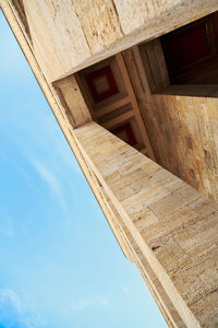 Low angle view of building against sky