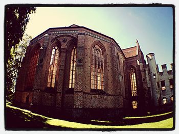 Low angle view of built structure