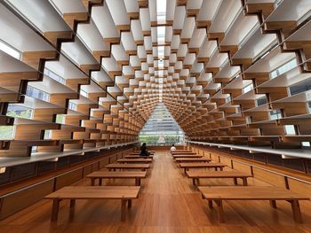 Interior of building