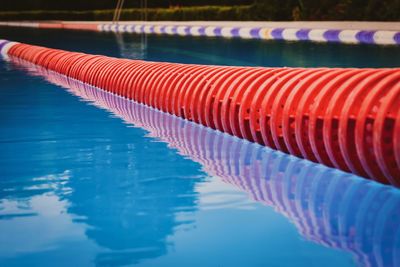 Close-up of swimming pool