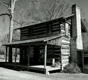 House against sky
