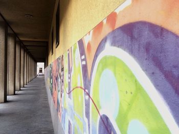 Corridor of building