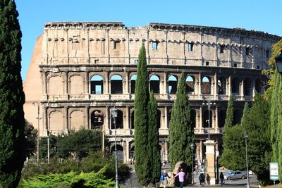 Exterior of building