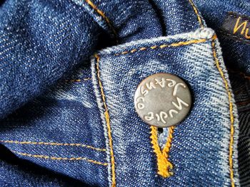 Full frame shot of jeans