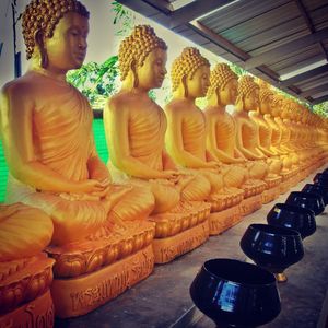 Buddha statue in temple