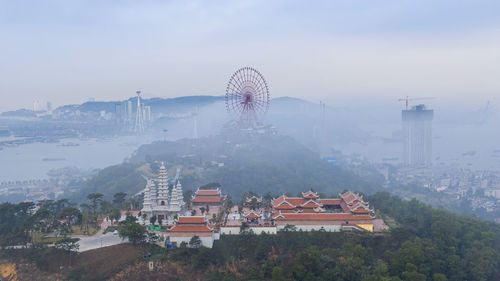 Cityscape against sky