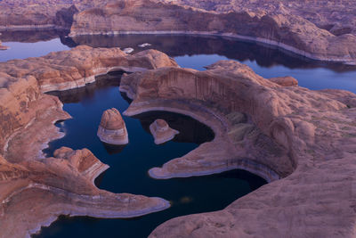 The iconic reflection canyon in utah's escalante grand staircase