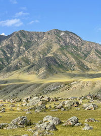 Mountain landscape, altai, russia 