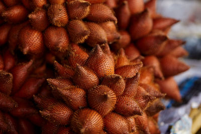 Full frame shot of pineapple