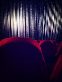 Close-up of red wall