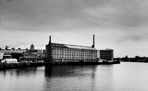 River with buildings in background