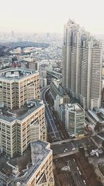 Skyscrapers in city