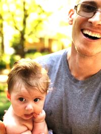 Portrait of young man