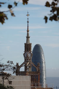 Tower of building against sky