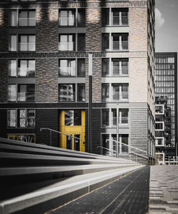 Railroad station platform