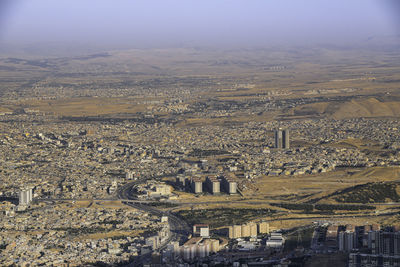 Aerial view of a city