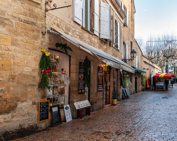 Street amidst buildings in city