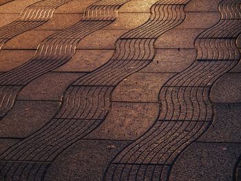 Full frame shot of paving stone