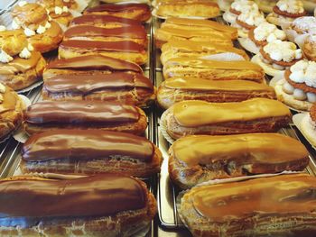 Full frame shot of food for sale