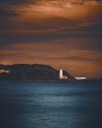 Beautiful view of george's island from the halifax boardwalk