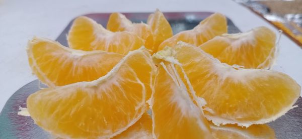 Close-up of fruits on table