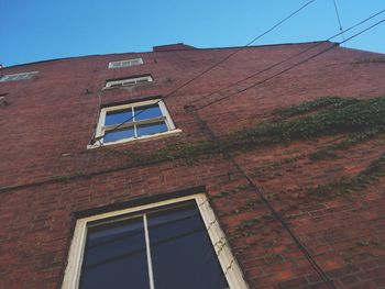 Low angle view of building against sky