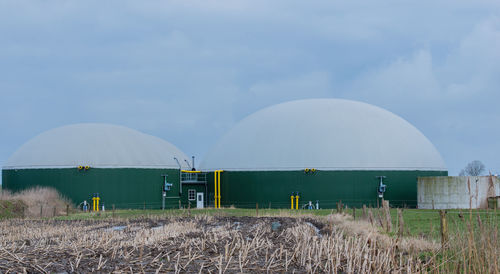 Biogas plant for power generation and energy