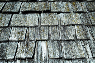 Full frame shot of roof tiles