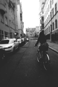 Man walking on street