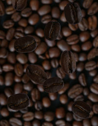 Close-up of coffee beans