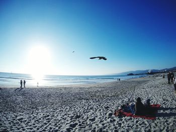 Scenic view of beach