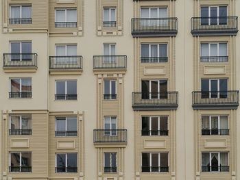 Full frame shot of residential building