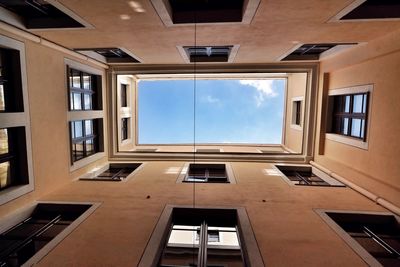 Low angle view of building against sky