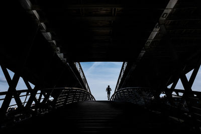 Low angle view of bridge