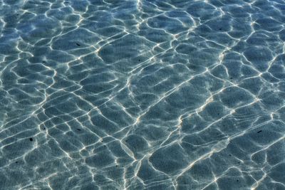 Full frame shot of rippled water