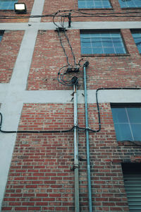 High angle view of building