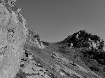 While going up the mountain people feel more free and believers feel closer to god