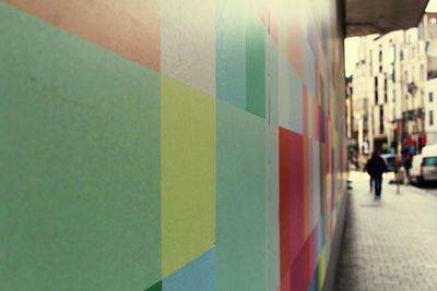 View of built structure in city