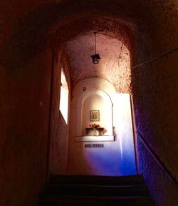 Corridor of building