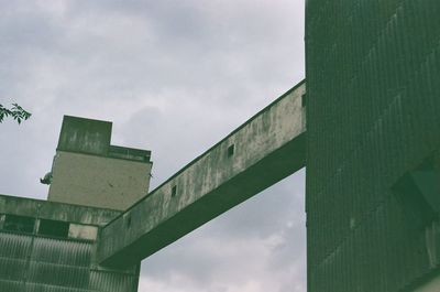 Low angle view of building against sky