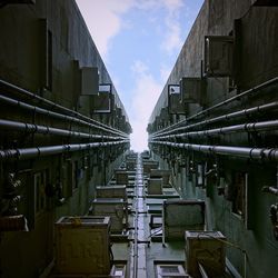 Panoramic view of buildings against sky
