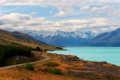 Mirror lake on the road to milford sound taken in 2015