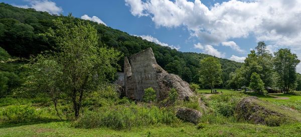 Panoramic view of landscape against sky