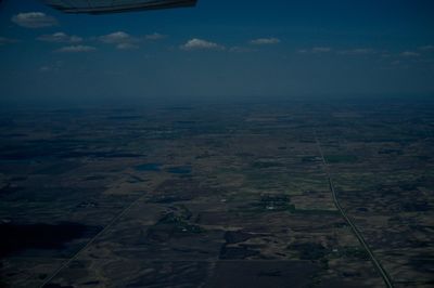 Aerial view of landscape